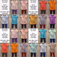 GIRL KIDS PYJAMAS COTTON BORONG MURAH BAJU TIDUR BUDAK