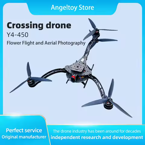Angeltoy Y6 carbon fiber three-axis frame f450 crossing three-axis frame three-axis drone frame F722