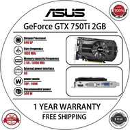 USED Asus GTX750 TI 2GB gtx 1050 2gb USED graphics card GDDR5 PCI-E 3.0 nVIDIA GTX750TI GTX 750