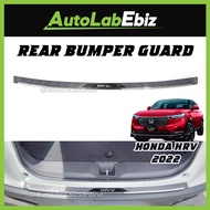 Rear Bumper Guard 3D with Chrome Linning Honda HRV 2022