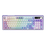 เอแจ๊ส คีย์บอร์ดเกมมิ่ง AK980 V2 LCD Mountain mist Maila Switch