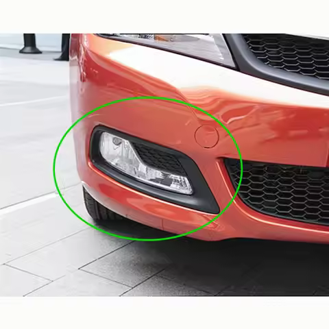 Car body 50-C21 front bumper grille fog lamp cover for Haima M3 2011-2015