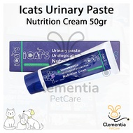 Vitamin Gel iCats URINARY Paste 50gr - Supplement for Cats with Difficulty Urinating