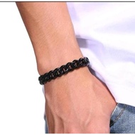 BLACK chain bracelet