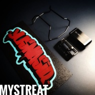 BULLBAR BUCKLE KEEPER FOR GA100 GD100 GA110 GD110 (BLACK)