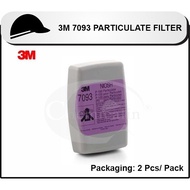 3M 7093 P100 Filter For 3M 6000 6500 6800 7000 Series Respirator 2 pcs 1 pair NIOSH Gas Original 620