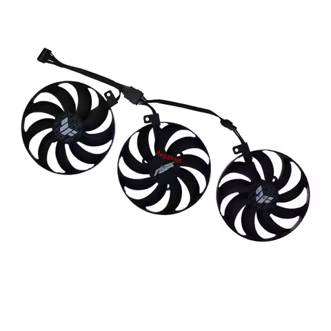 3Pcs/Set,T129215BU,Video Card Fan,GPU Cooler,For ASUS TUF Gaming RTX 3070 Ti V2 OC,For ASUS ROG STRI