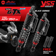 โช้คหลัง YSS G-TX ADV350 445mm. Black Series