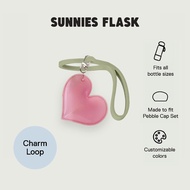 Sunnies Flask Charm Loop (Water Tumbler Accessory Strap Holder)