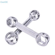 Cool3C 10 in 1 Portable Dog Bone Shape Bicycle Bike Cycling Hexagon Wrench Repair Tool HOT