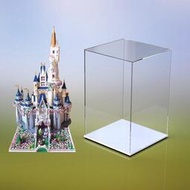 Y11亞克力展示盒積木模型防塵罩適用樂高迪士尼城堡71040防塵收納盒  露天市集  全台最大的網路購物市集
