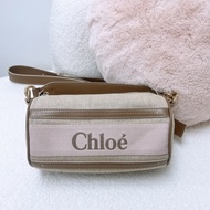 Chloe woody tube 裸粉色圓筒包