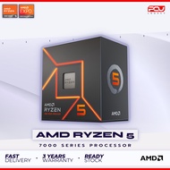 # PCU LEGACY # AMD RYZEN 5 7500F 7600 7600X / AM5 PROCESSOR / 3Y WARRANTY