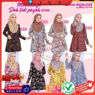 💎SNN XS-10XL Blouse DHIA IRONLESS Muslimah BLOUSE IRON LESS 10XL BLOUSE 8XL BLOUSE SIZE BESAR BLOUSE