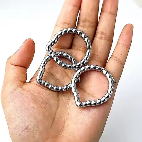 Metal Cock Ring Combines Chastity Function With Foreskin Correction And Exercise Features Plus Ejacu
