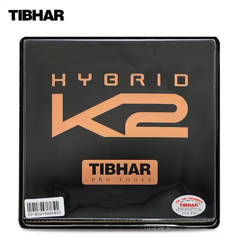 TIBHAR HYBRID K2 table tennis rubber sticky speed spin made in Germany pimples-in ping pong with spo