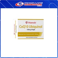 【HEALTH LANE Pharmacy】Bestseller  VITAMODE COENZYME Q10 UBIQUINOL 100MG SOFTGEL 30S Provide energy a