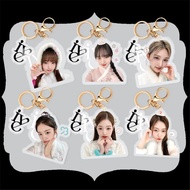 Kpop New IVE Yujin Gaeul Wonyoung LIZ Rei Leeseo Keychain Backpack Bag Decoration Accessory