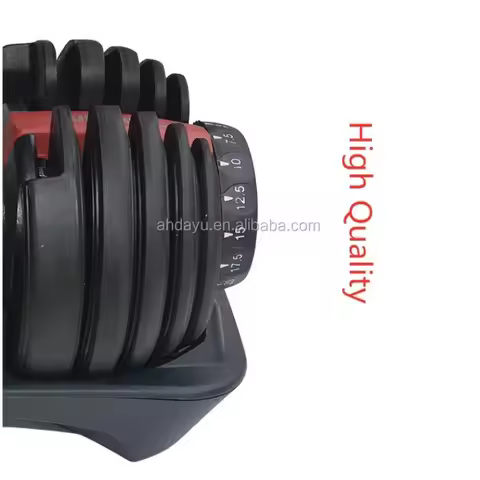 New Style Weights Set Dumbells Black 17-stage Weight Adjustable Gym Dumbbells 40Kg 90lb