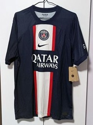 ( L 碼 全新未剪牌 原裝正版 Nike Soccer Paris Saint Germain 2022-23 Jersey Shirt Fans Home 巴黎聖日耳門 PSG 主埸 波衫 球衣 