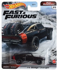 70 Dodge Charger, [Black] Fast Superstars 3/5