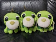 中古 日本 SEGA 2005 景品 綠茶犬 茶犬 抹茶犬 景品 公仔