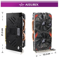 AISURIX RX 580 8GB New Brand Graphics card GDDR5 Computer GPU Video Card For Gaming Work Office