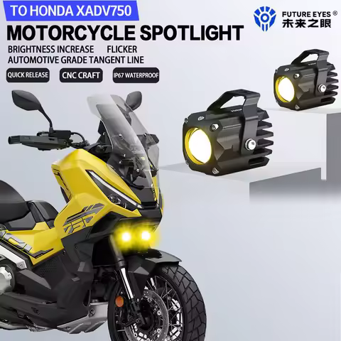 Future Eyes F150S for Honda Xadv 750 Auxiliary Light Mini Motorcycle Led Spotlight Hidden Night Safe