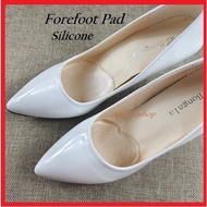 Transparent Silicone Half Size Pad Women's Forefoot Pad Thickened Anti-Pain High Heels Pad Front Foo