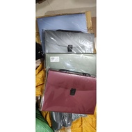 Deli 5557 13-compartment A4 documentbag (E5557) - Black/Blue/Red/Green