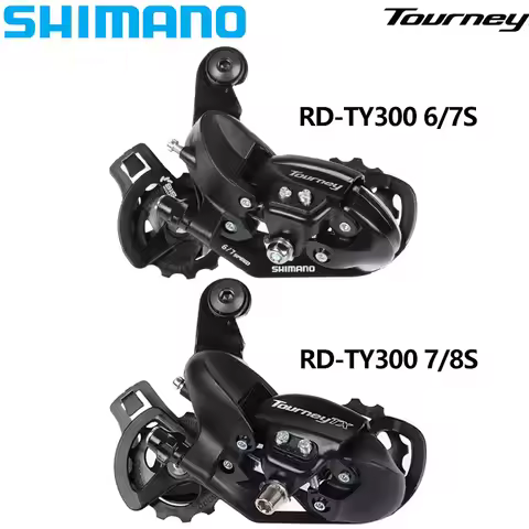 SHIMANO TOURNEY RD-TY300 6S 7 Speed RD-TX800 7/8Speed Rear Derailleur MTB Mountain Bike Bicycle