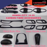 Project J CARBON FIBRE HONDA CITY' 14-20 GM6 FL ACCESSORIES