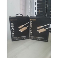 Mazer Usb-c To Adapter Alu Usb (Gold)