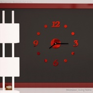 [Meimeier] Creative Acrylic Wall Clock diy Clock Mute Mirror Wall Clock Wall Sticker Decoration Clock