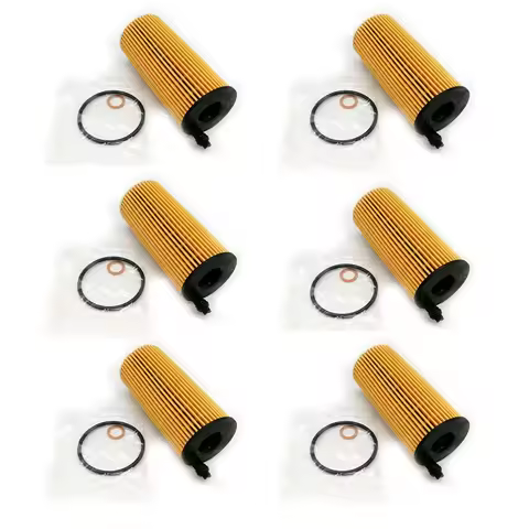 Yubao 6/3/1PCS Engine Oil Filter for N57 3.0L N47 2.0L 11428507683 X5 X3 328d 535d F06 F15 F21 F22 F