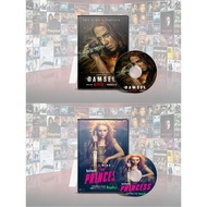 DVD Damsel (2024) + DVD The Princess (2022)