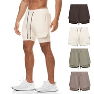 Joggers Shorts Men 2 in 1 sport shorts