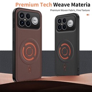 Magnetic Case For Xiaomi Poco F7Ultra F7Pro F7 ⭐️Wireless Charging Leather Phone Cover⭐️ Shockproof 