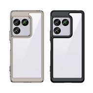 For Sony Xperia 1 VIII Case Cover Sony Xperia 1 VIII Capas Bumper Transparent Plastic Back Colour Cl