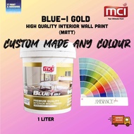 1 Liter MCI Blue-i Gold Emulsion Paint for Interior