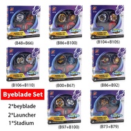 2PCS Boxed bayblade Toy Beyblade Burst Set With Launcher Arena Stadium