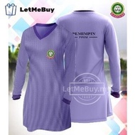 baju purple perempuan jersi muslimah microfibre PEMIMPIN PUTERI ISLAM Sublimation Tshirt muslimah jersey plue size Baju Microfiber Jersi Tshirt Jersey Baju Jersey Muslimah malaysia