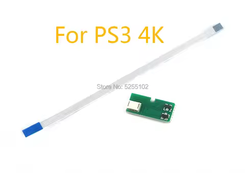 1set ON OFF Power Button Switch Board PCB With Flex Cable For PS3 Slim MFW-001 CECH-4000 with switch