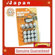【Brand New】 KYO-EI Wheel Lock Nut Bull Lock Compact [ Bag Type ] 19HEX M12 x P1.25 for 4H Cars [ Qty