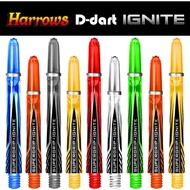 HARROWS DARTS SHAFT - IGNITE SUPERGRIP DART SHAFT/STEM FOR SOFT TIP AND STEEL TIP DART SUPER GRIP