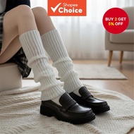 Y2K Harajuku Lolita Thigh Socks - Knitted Knee-High Warm Stockings for Women, 40CM Kawaii JK