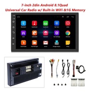 2 Din Car Radio 7 Inch Player Android 11