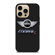 MINI COOPER S CARBON Fashion New Style Exquisite Mobile Phone Case Protective Cover for IPhone 15 Pro Max
