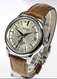 限時優惠 （換錶再9 折）😱 舊款雙LOGO已做保養二手Grand Seiko🌟 二手中古 GRAND SEIKO 精工 SEIKO 舊LOGO Hi-Beat 36000 GMT 自動上鏈錶 9S8