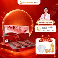 [GENUINE] Fe Folic Lipofer Organic Iron Pills to Nourish Blood and Reduce Anemia for Women and Peopl